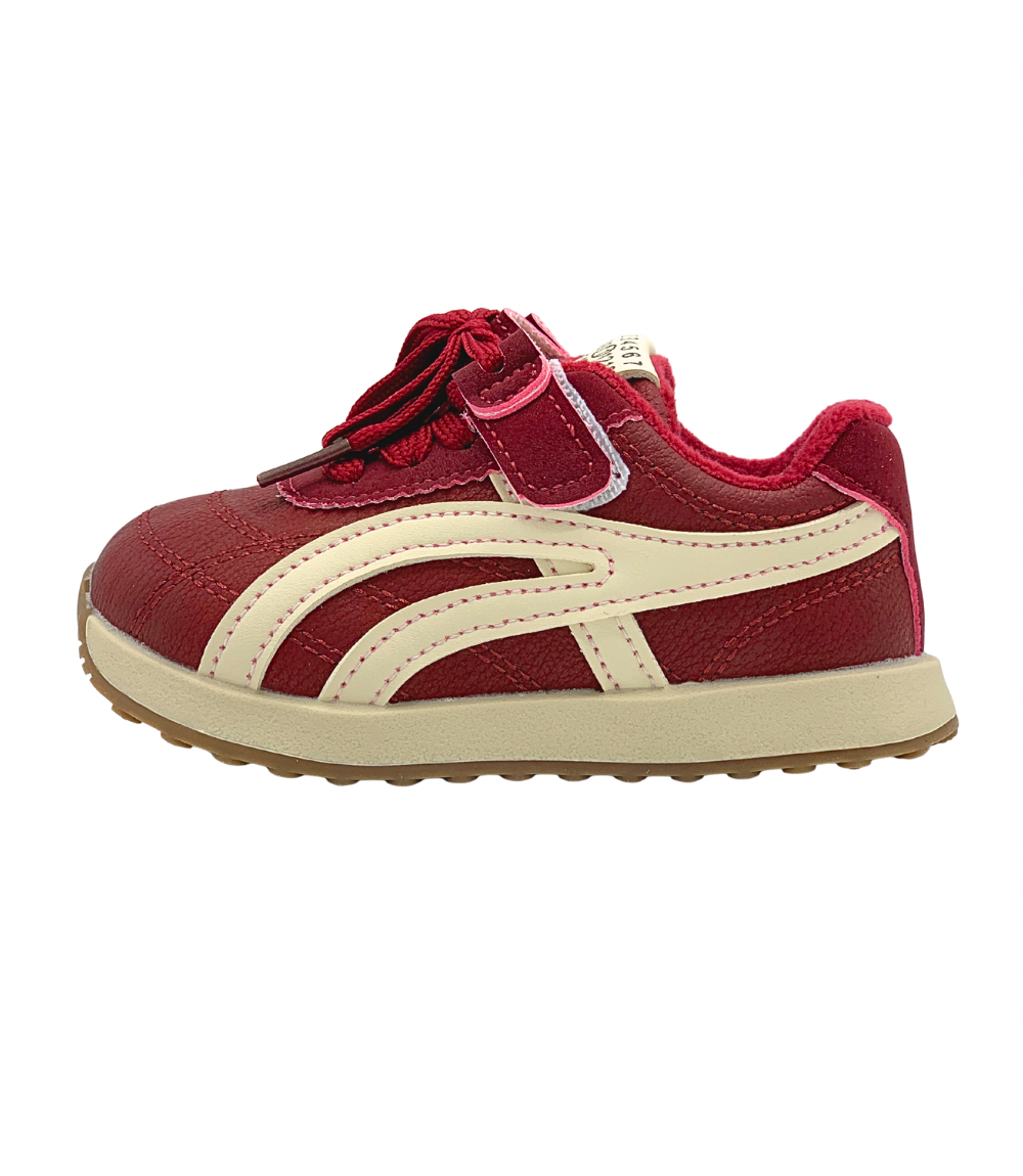 Boys Maroon Sneaker